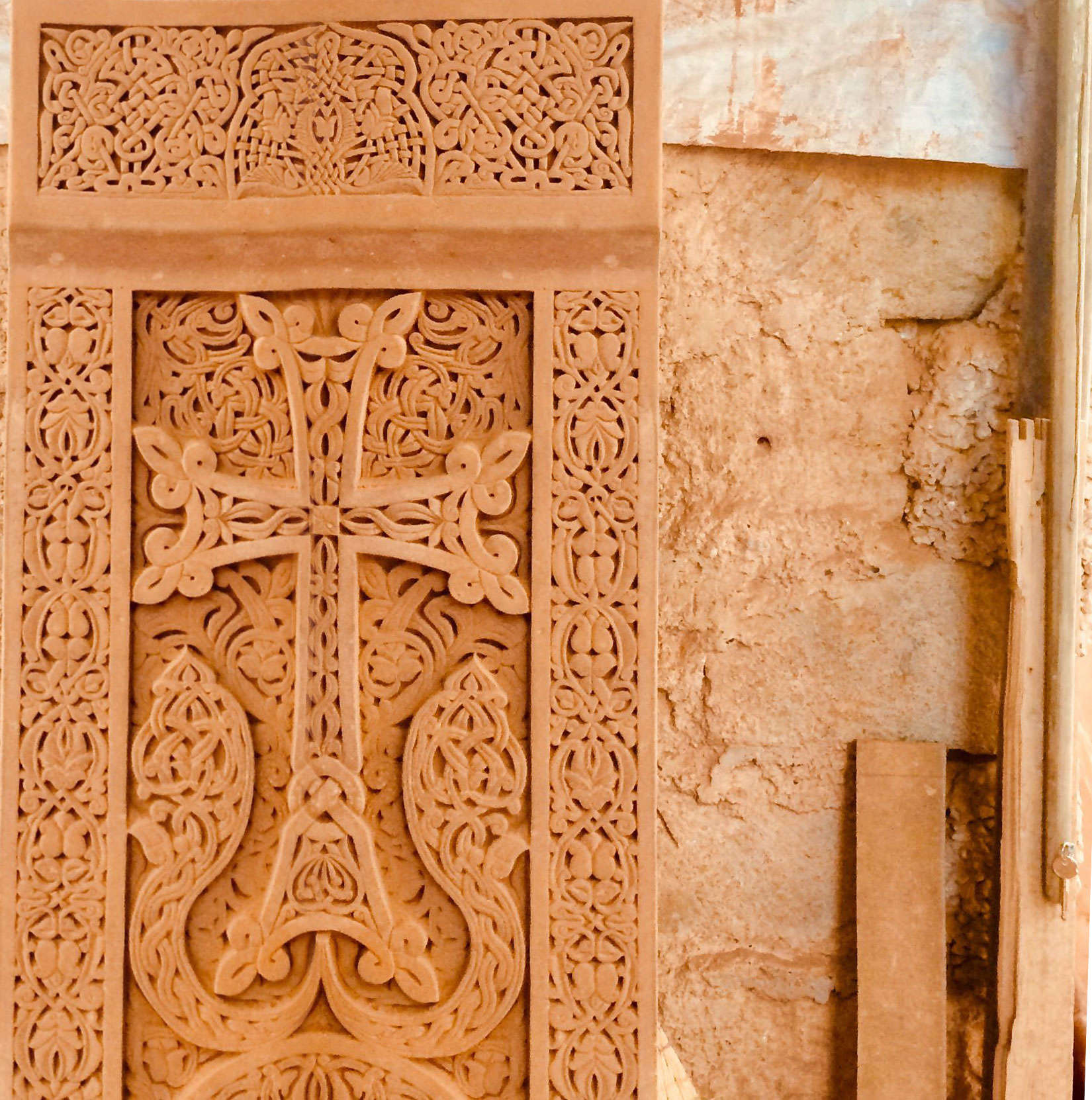 Armenian Khachkar, Khachkar, Stone-carving